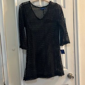 Black Apt. 9 swim coverup